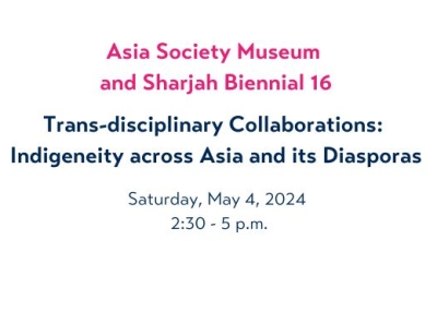 sharjah art foundation and asia society logo banner