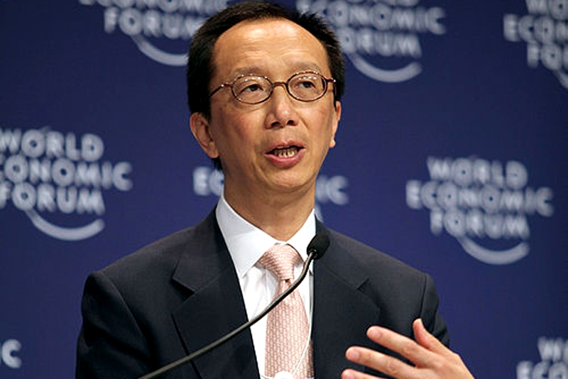 Blackstone Group's Antony Leung speaking at the World Economic Forum Annual Meeting in Dalian, China, in September 2009.