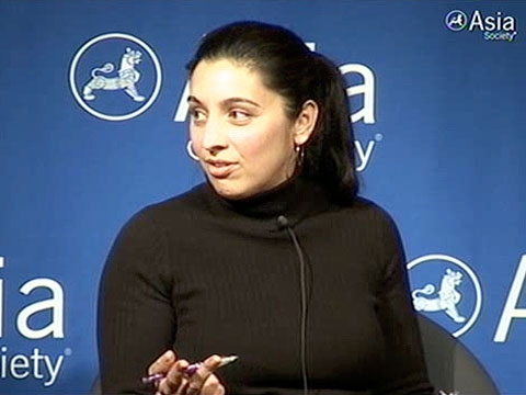 Simone Ahuja at Asia Society New York on Jan. 28, 2010. 