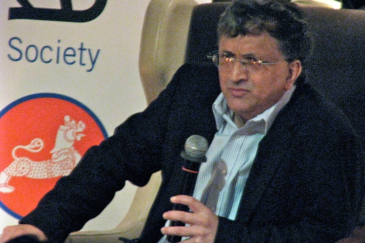 Ramachandra Guha in Hong Kong on Mar. 12, 2010. (Asia Society Hong Kong Center)