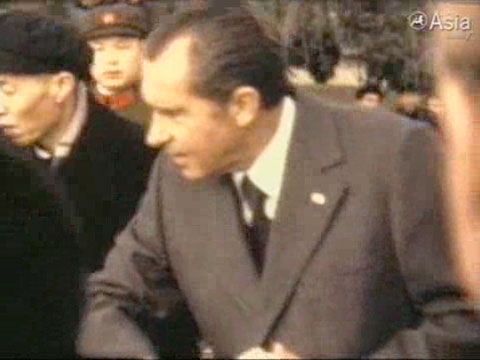Excerpt: Ambassador Nicholas Platt shares his footage of the American arrival in China in 1972. (5 min., 5 sec.)
