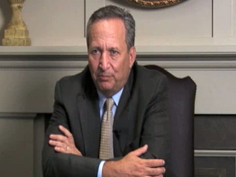 In Washington on Nov. 8, 2010, Director of the White House National Economic Council Lawrence Summers argues "we all have a very great stake" in the global economic rebalancing. (1 min., 37 sec.)