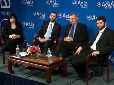 Highlights from the Iran panel with (L to R) Suzanne DiMaggio, Alireza Nader, Gary Sick, and Kevan Harris at Asia Society New York on Feb. 10, 2011. (7 min., 15 sec.)