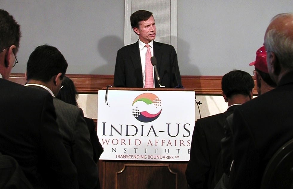 Assistant Secretary of State Robert Blake makes remarks to the U.S.-India World Affairs Institute in Washington, D.C., on June 4, 2012. (Stella Park/Asia Society)