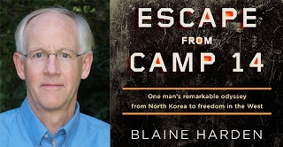  Blaine Harden and his new book 'Escape From Camp 14.' (Blaine Harden photo by Blake Chambliss)