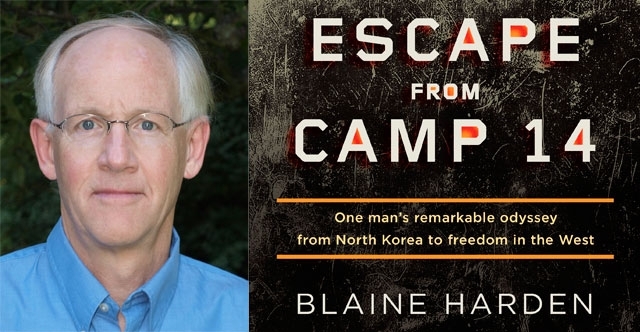 Blaine Harden and his new book Escape From Camp 14. (Author photo: Blake Chambliss)