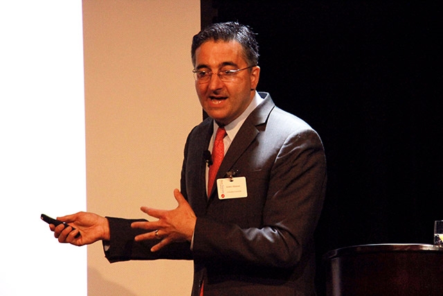 Professor Robert Klitzman illustrated the dilemma in genetic crossing in an evening lecture on January 8, 2015 at Asia Society Hong Kong Center.