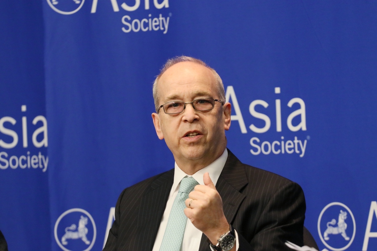 Danny Russel speaks at Asia Society