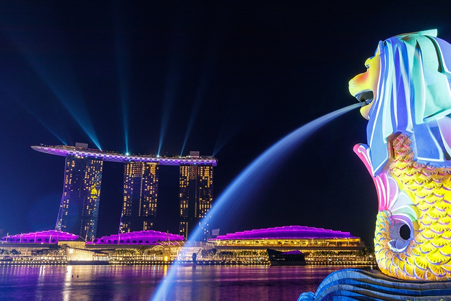 Gen A - Maude - Singapore neon lion - Joshua Ang- Unsplash