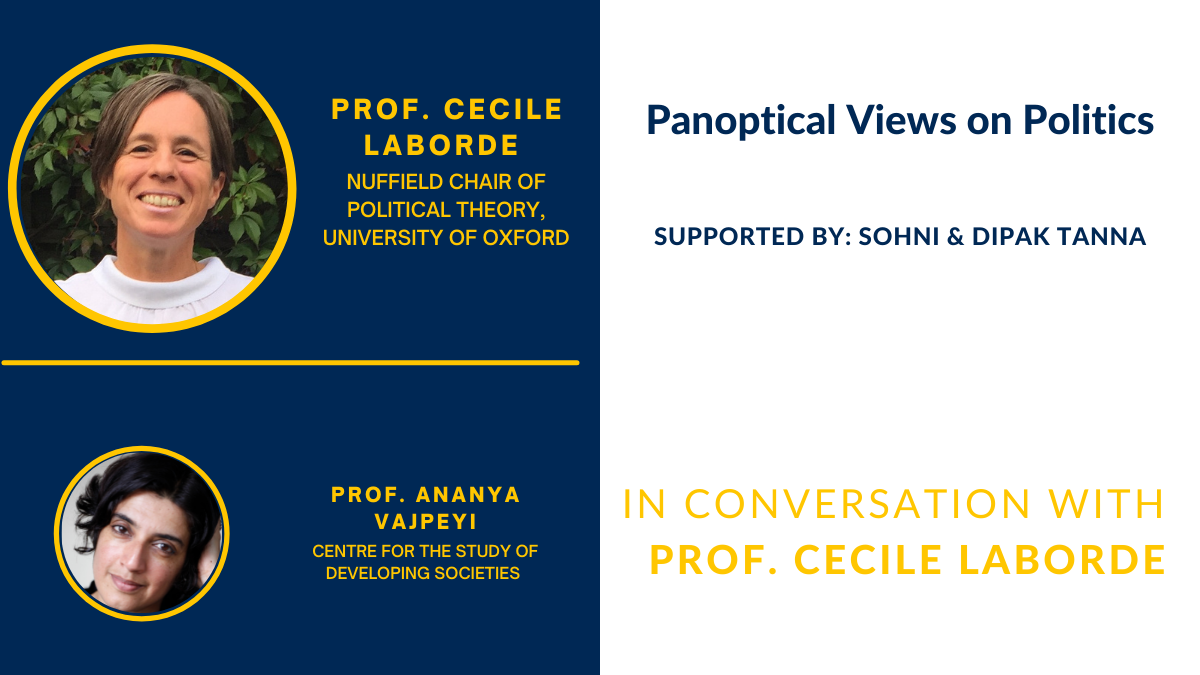 Panoptical Views on Politics : Minimal Secularism - Prof Cécile Laborde 