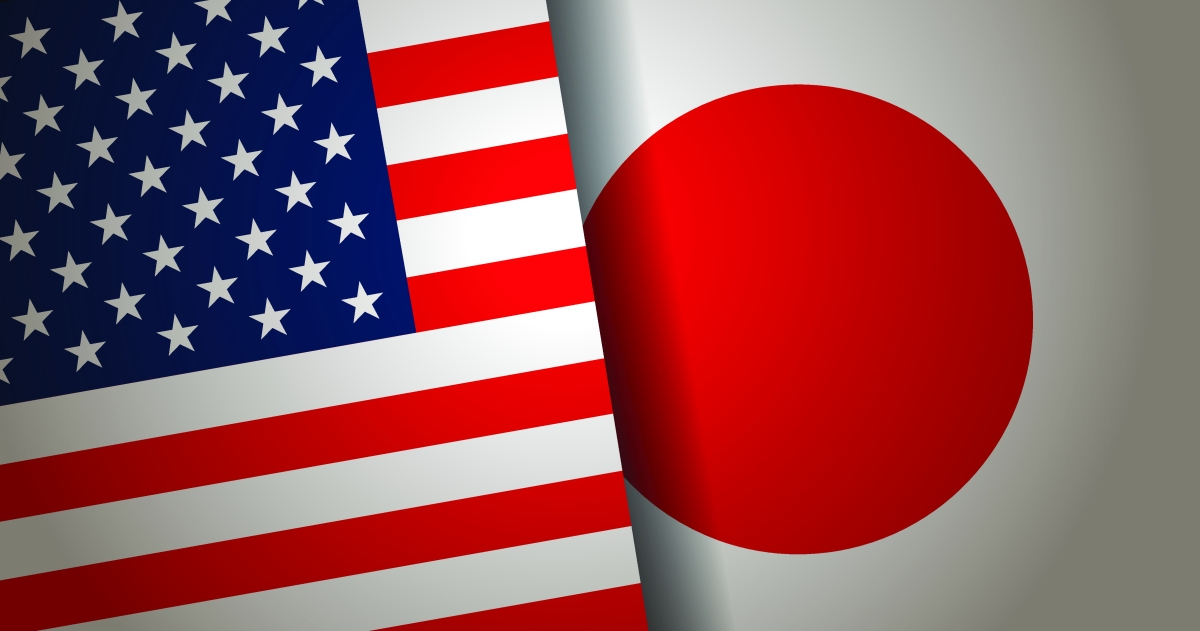 US Japan Flag