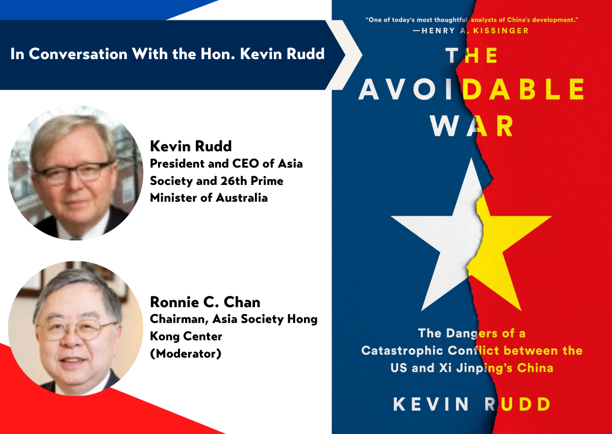 In Conversation with the Hon. Kevin Rudd