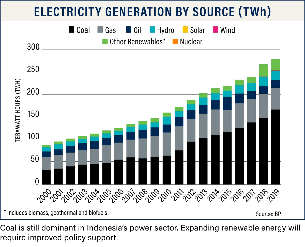 Indonesia Electricity Generation 