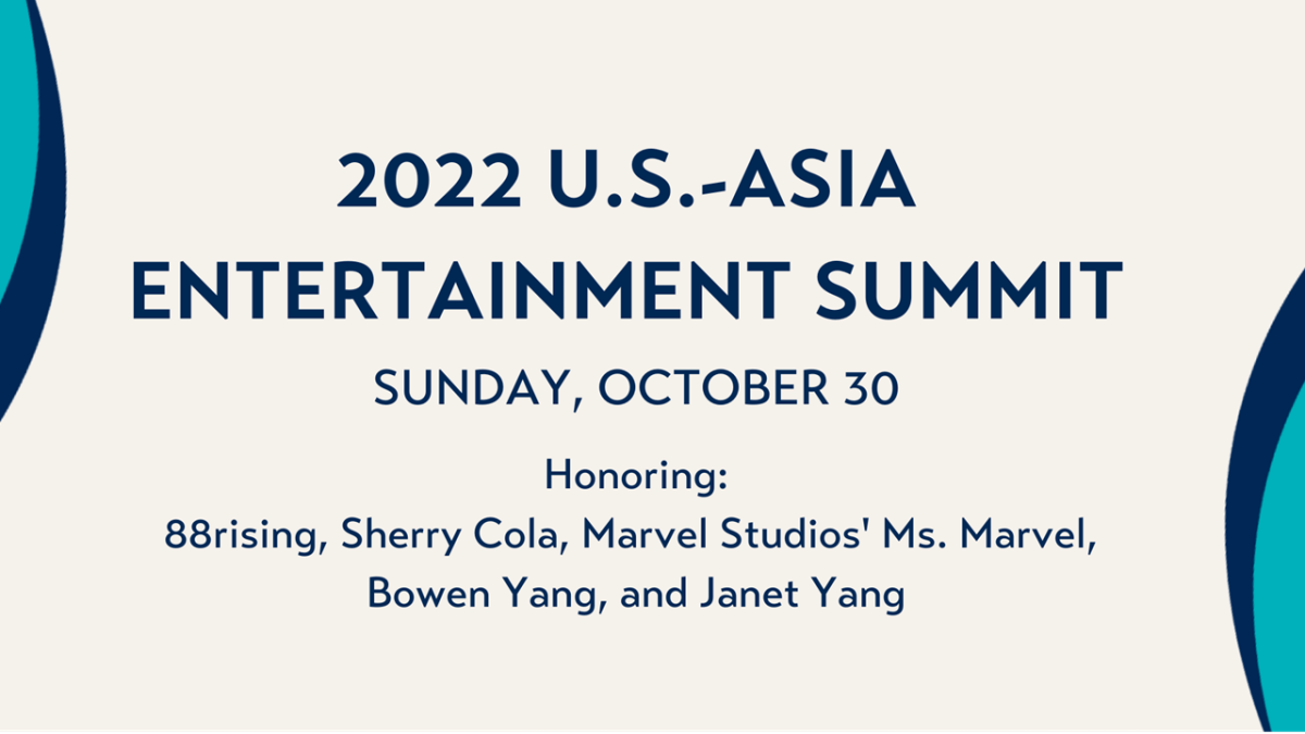 2022 U.S.-Asia Entertainment Summit honorees