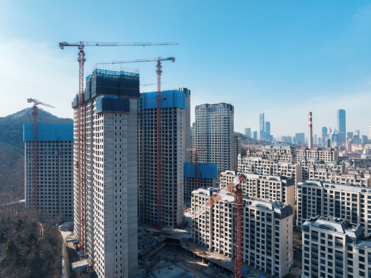 Urban housing development in Dalian, China