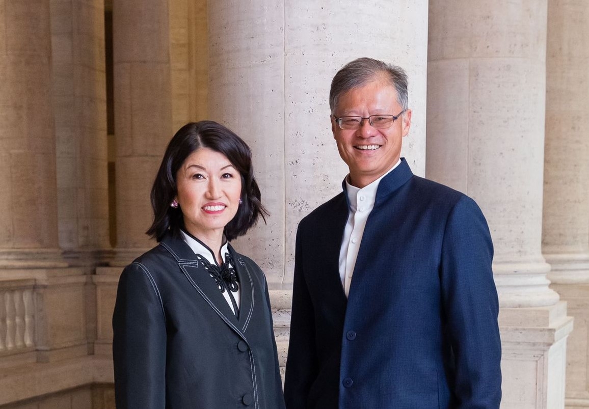 Jerry Yang and Akiko Yamizaki
