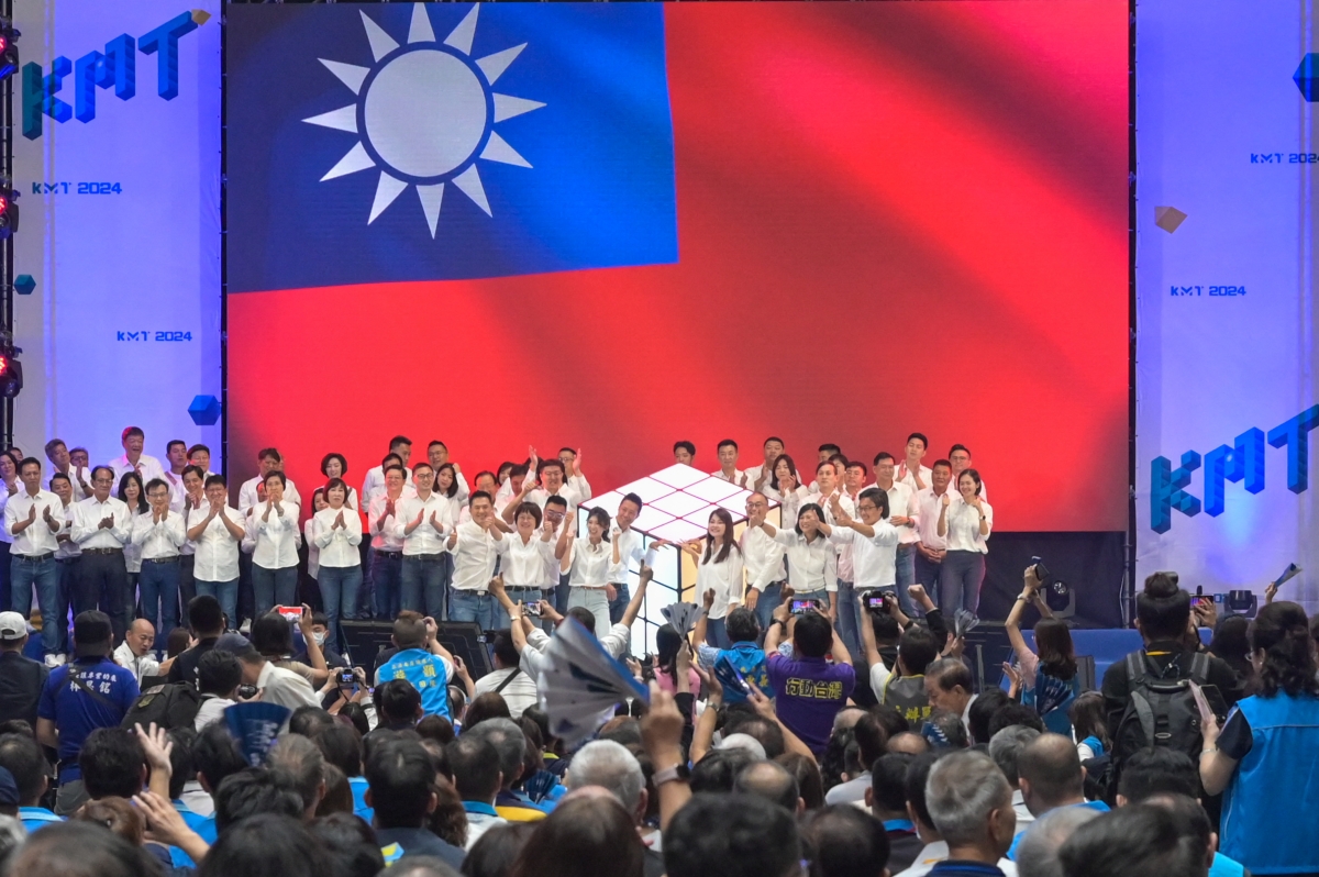 TAIWAN-POLITICS-ELECTIONS-KMT