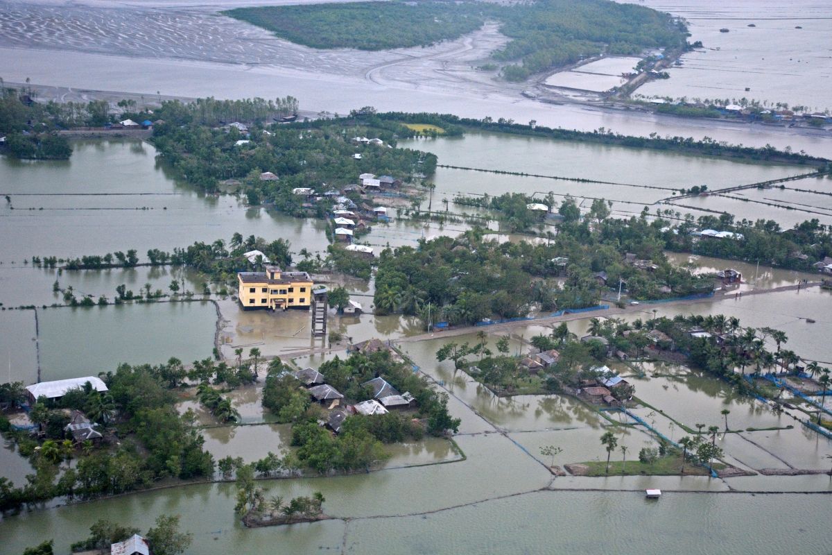 Natural disaster and flood affected area in Sylhet, Bangladesh (Shutterstock)