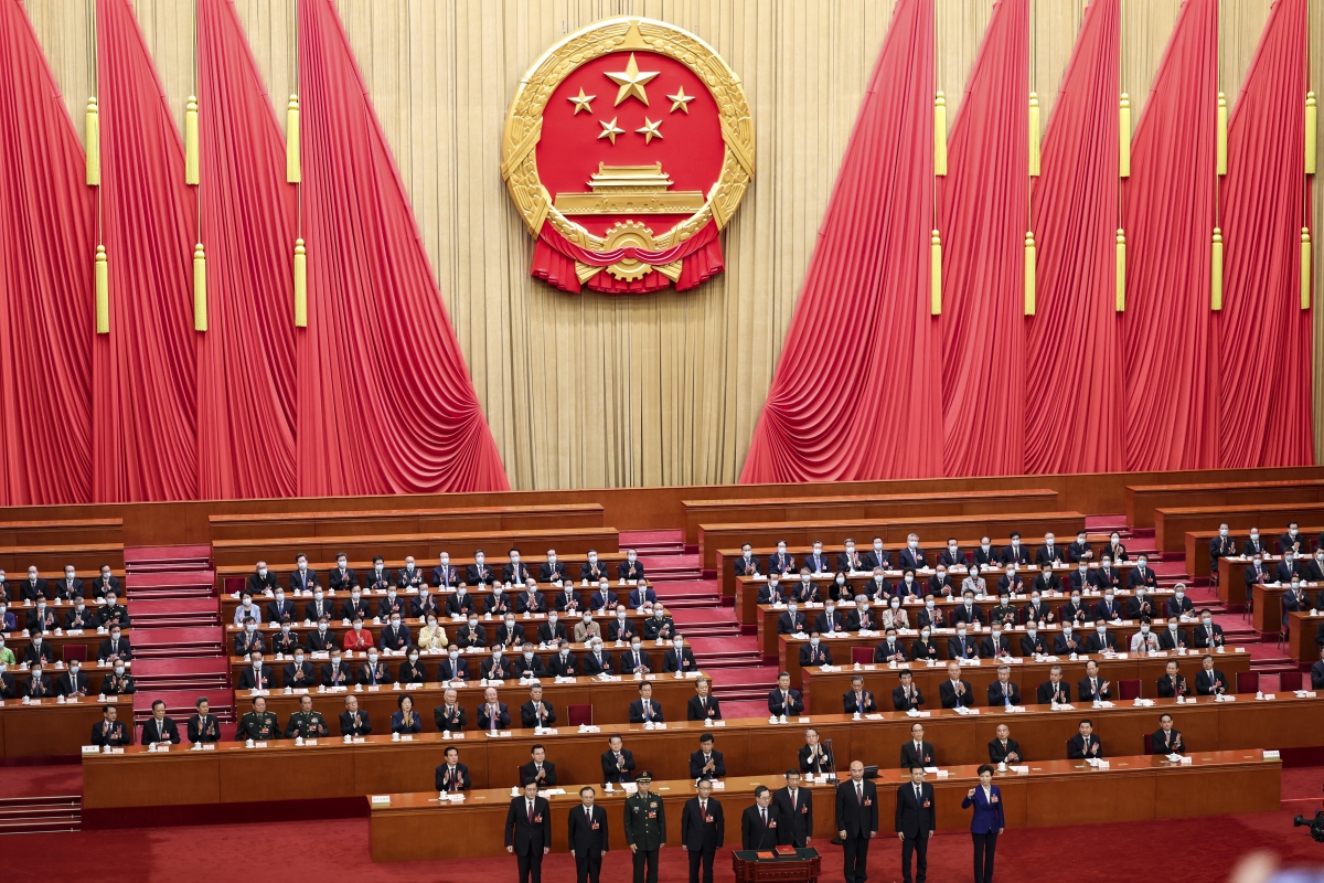 China's Leadership Holds Annual Two Sessions Political Meetings