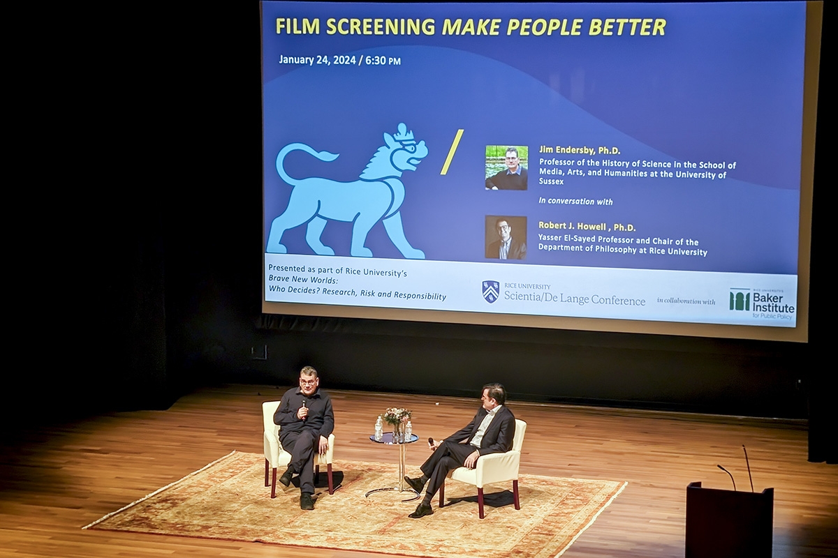 20240124_Film Screening: 'Make People Better' and Discussion With Professor Jim Endersby