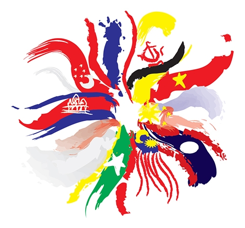 ASEAN Painted Flag Circle. Image Source: http://static.zerochan.net/ASEAN.full.830804.jpg