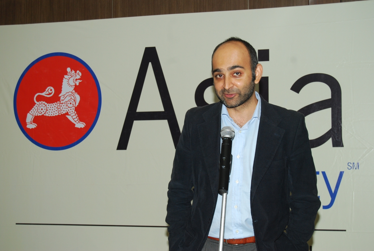 Mohsin Hamid, author of "The Reluctant Fundamentalist"