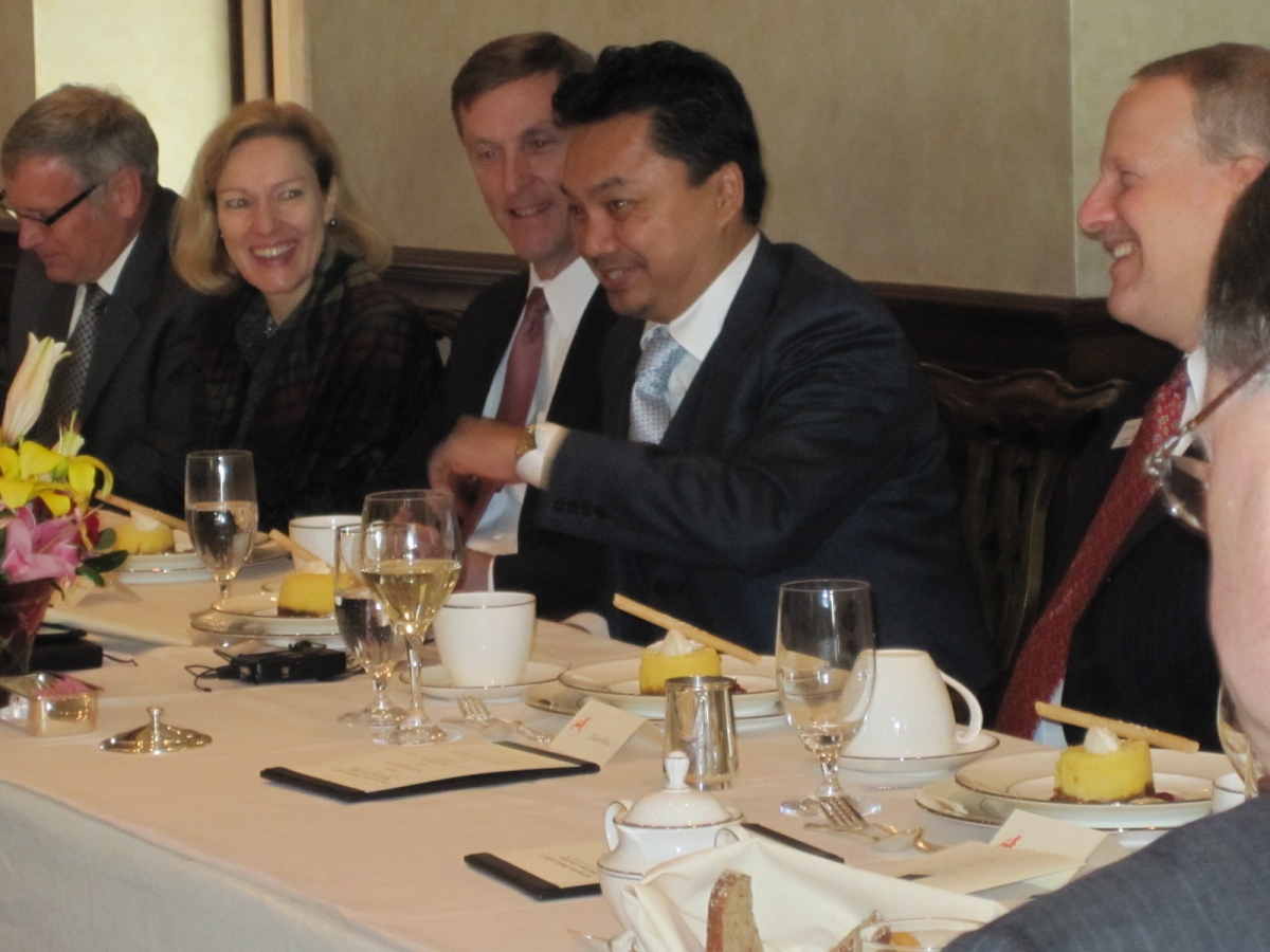 Indonesian Ambassador Dr. Dino Patti Djalal in Washington on Nov. 15, 2010. (Asia Society Washington Center)