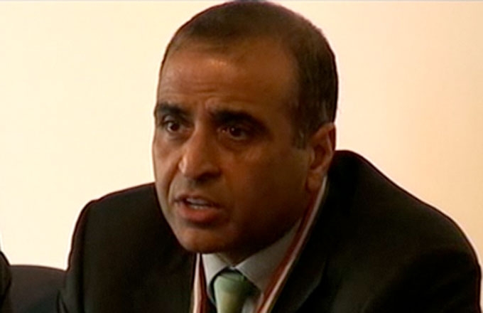 Sunil Bharti Mittal, immediate past president of CII, leader of delegation, and chairman and CEO, Bharti Enterprises.
