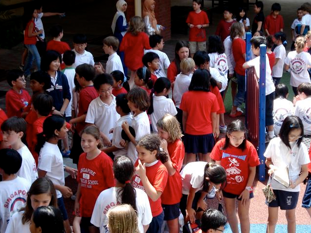 A diverse student body in Singapore. (ssedro/Creative Commons)