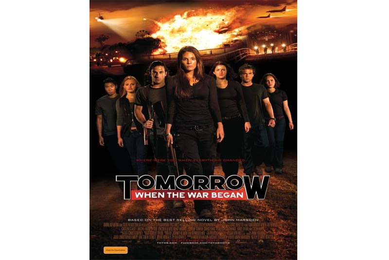 Promotional art for Tomorrow, When the War Began. 