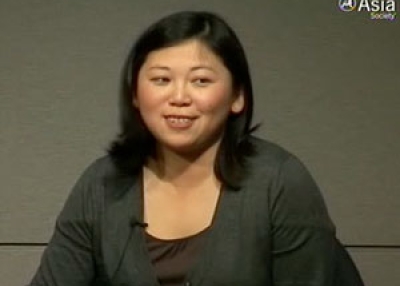 Yiyun Li in New York on Feb. 17, 2009. (Asia Society)