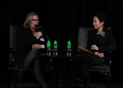 Director, Pegi Vail and Asia Society Film Curator, La Frances Hui spoke at Asia Society Hong Kong Center on December 6, 2013