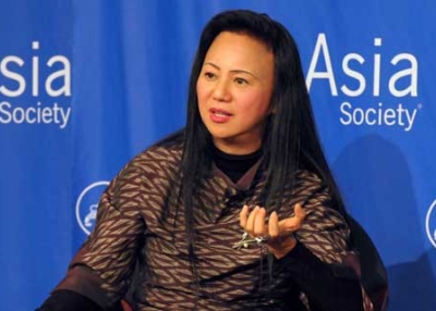 Claire Chiang at Asia Society New York on October 22, 2012. 
