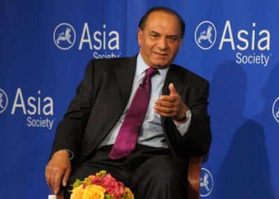 Ethan Allen CEO Farooq Kathwari at Asia Society New York on June 25, 2013. (Elsa Ruiz/Asia Society)