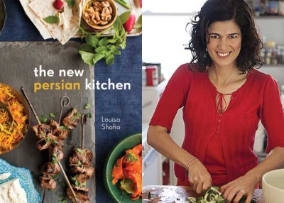 "The New Persian Kitchen" (Ten Speed Press, 2013) by Louisa Shafia (L). (lucidfood.com/Stephen Scott Gross)