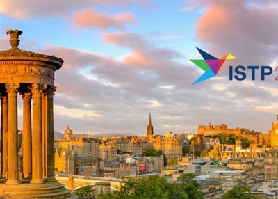Edinburgh with the ISTP 2017 logo