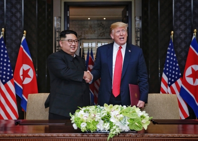 Kim Trump Singapore Summit
