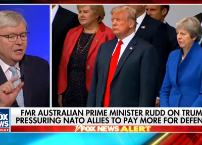 Kevin Rudd NATO Fox Interview