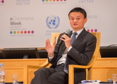 Jack Ma speaking at UNCTAD eCommerce Week Conference, 25 April 2017 