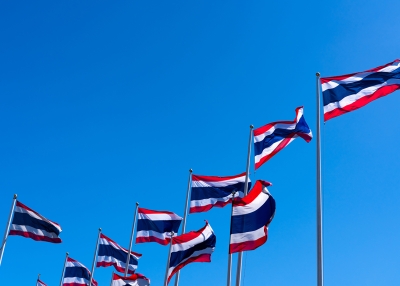 Thailand flags