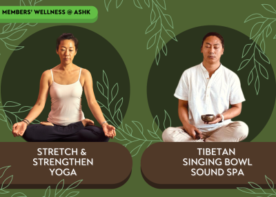 Stretch and Strengthen Yoga & Tibetan Singing Bowl Sound Spa KV