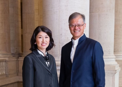 Jerry Yang and Akiko Yamizaki