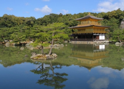 The Kinkaku-ji Temple (aka the Golden Temple) in Kyoto, Japan. (Stephane D'Alu)