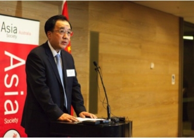 Chinese Ambassador H.E. Mr Chen Yuming highlighted achievements in diplomatic ties and bilateral trade between Australia and China 