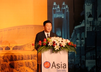 Chinese Vice President XI Jinping at the Opening Night Dinner of the 2008 Asian Corporate Conference in Tianjin, China.