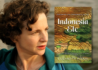 Elizabeth Pisani (L), author of 'Indonesia, Etc (W. W. Norton & Company). 