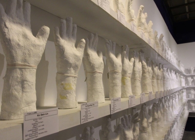 Htein Lin. (Detail) A Show of Hands, 2013–present. 