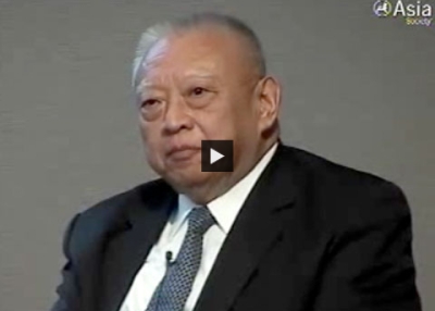 Tung Chee Hwa on US-China Relations (Complete)