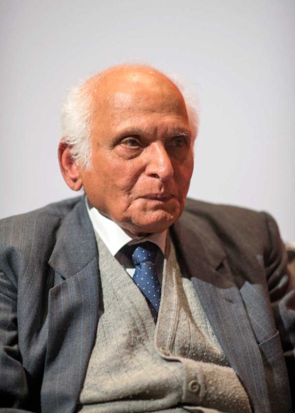 Renowned fiction writer Intizar Husain participated in multiple panels at the LLF. (Saad Sarfraz Sheikh)