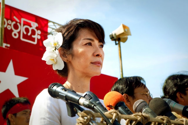 Michelle Yeoh stars as Aung San Suu Kyi in "The Lady" (2011), directed by Luc Besson. (Cohen Media Group)
